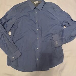 Calvin Klein Classic Blue Dress Shirt